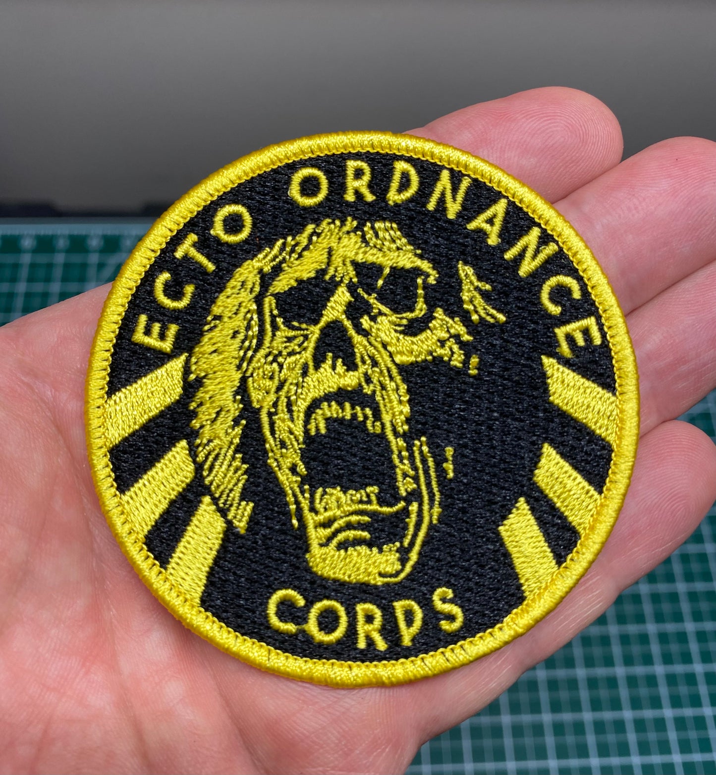 Ecto Ordnance Corps™ Patch 3" and 1'' Pin (EOPP)