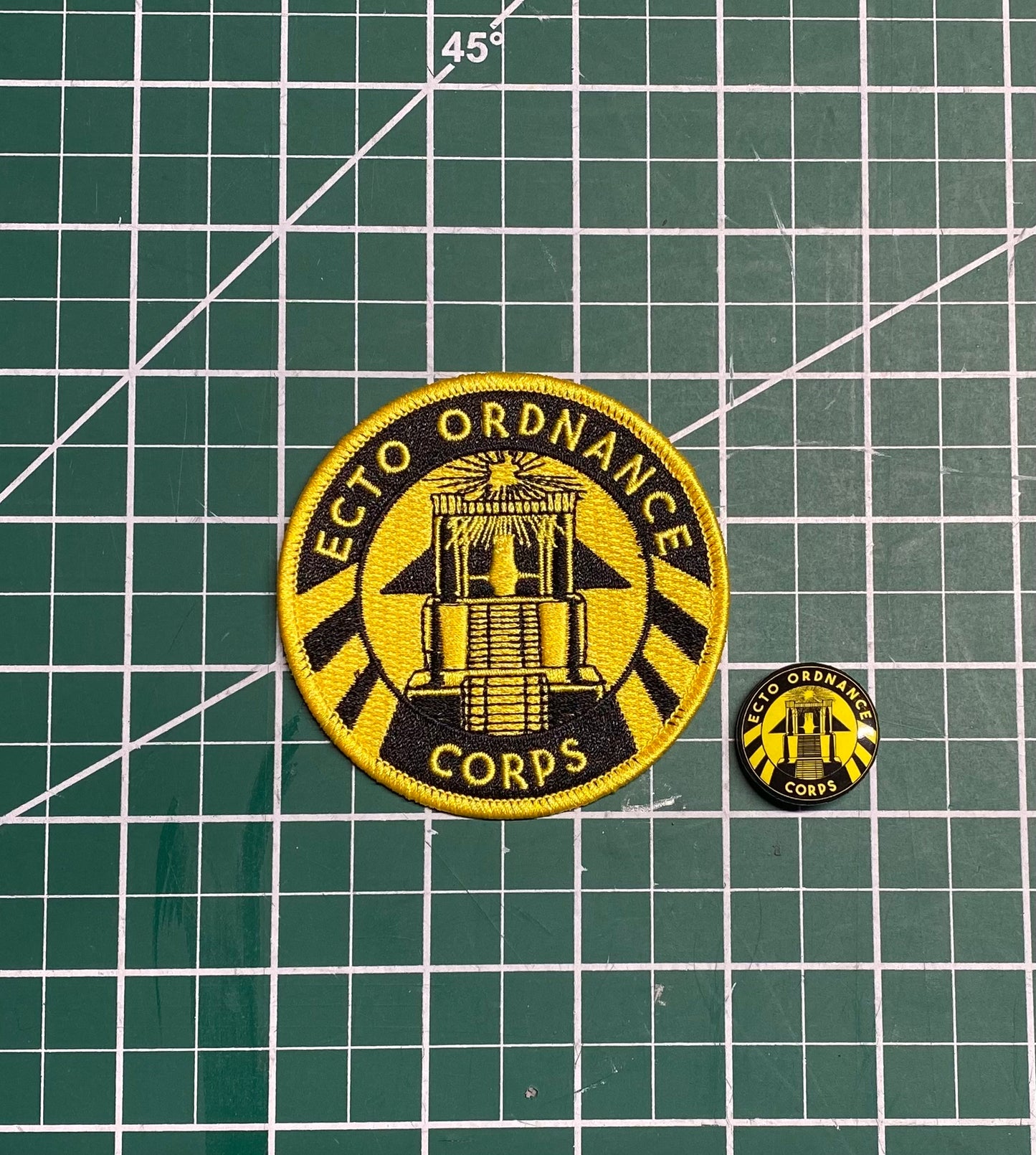 Dimensional Guard™ Patch 3" and 1'' Pin (DGPP)