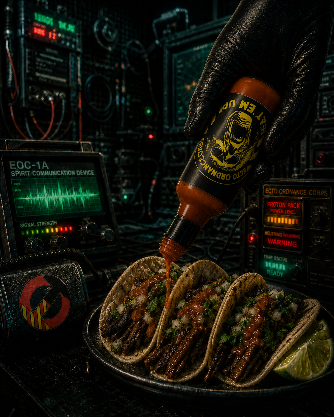 Ecto Ordnance Hot Sauce "Heat 'Em Up" Gluten Free