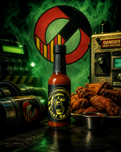 Ecto Ordnance Hot Sauce "Heat 'Em Up" Gluten Free