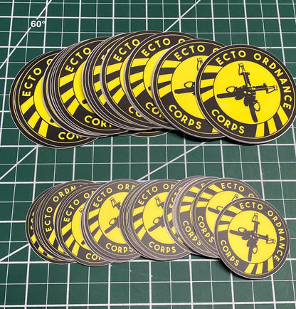 Ecto Ordnance™ Sticker Bundle 3" & 2" and Pin Combo (EOSP)