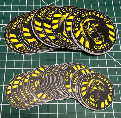 Ecto Ordnance™ Sticker Bundle 3" & 2" and Pin Combo (EOSP)