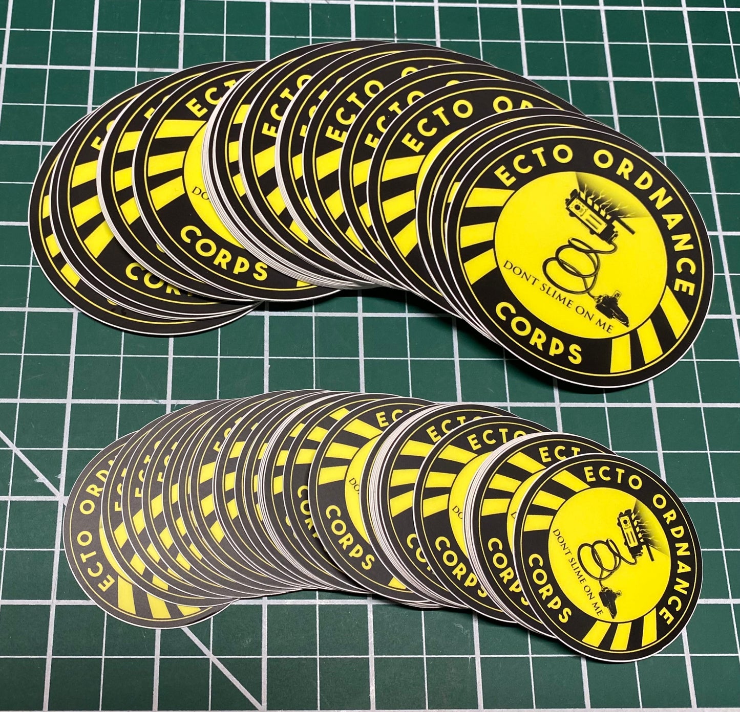 Ecto Ordnance™ Sticker Bundle 3" & 2" and Pin Combo (EOSP)