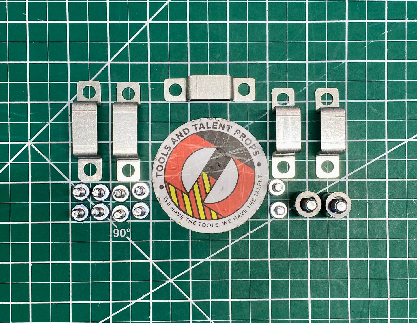 Proton Pack Alice Frame Mounting Brackets and Hardware